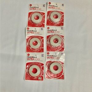 UltraHold White Iron-On Adhesive Tape - Pack of 6